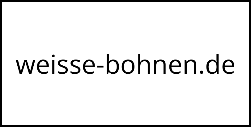 weisse-bohnen.de