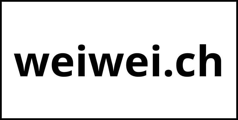 weiwei.ch