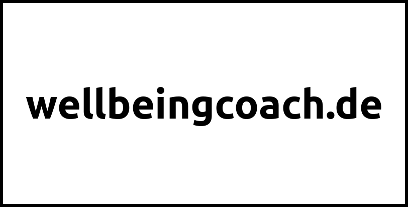 wellbeingcoach.de