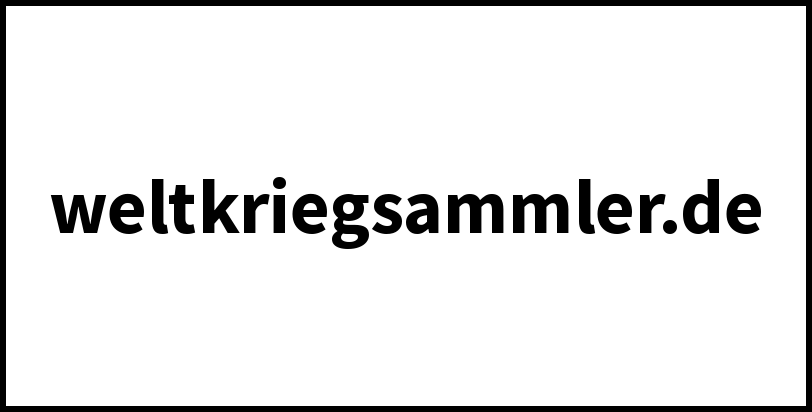 weltkriegsammler.de