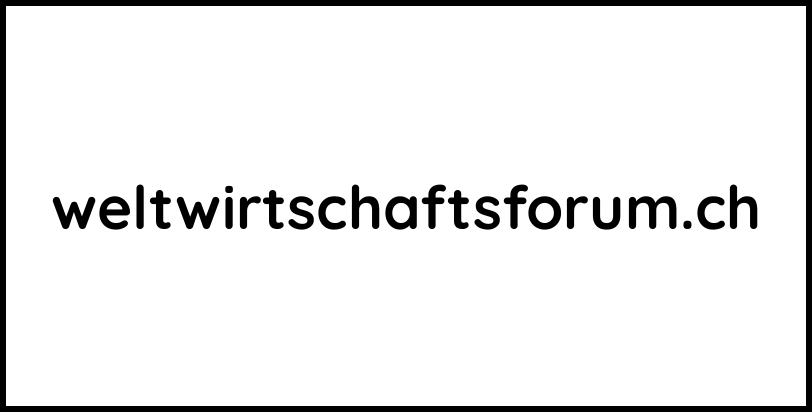 weltwirtschaftsforum.ch