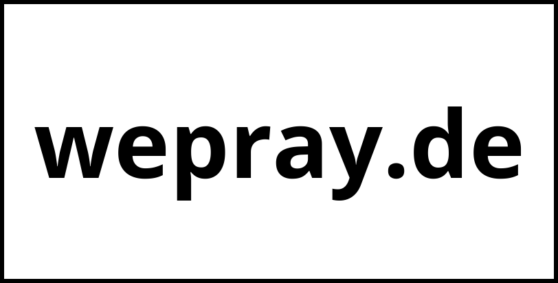 wepray.de