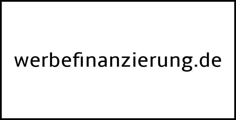 werbefinanzierung.de