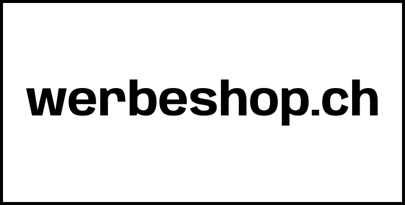 werbeshop.ch