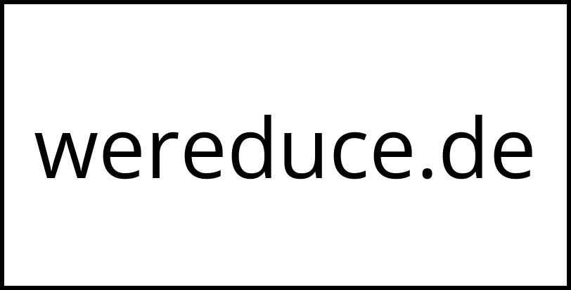 wereduce.de