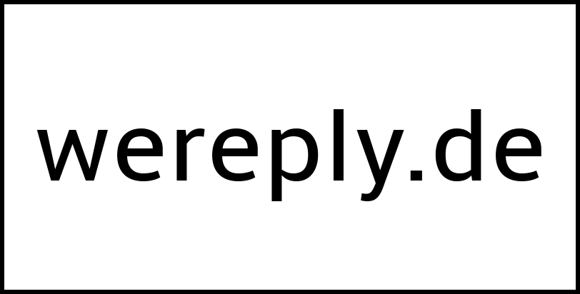 wereply.de