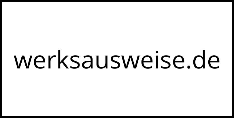 werksausweise.de