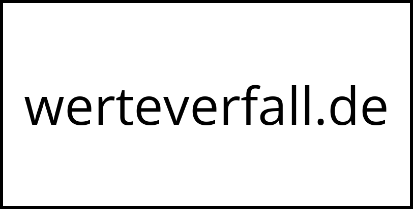 werteverfall.de