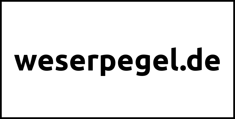 weserpegel.de