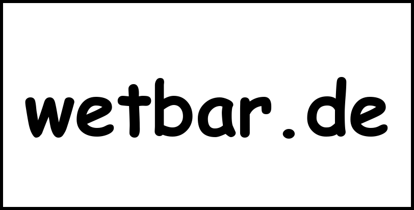 wetbar.de