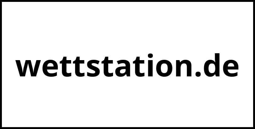 wettstation.de