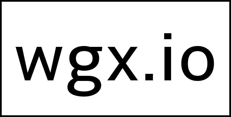 wgx.io