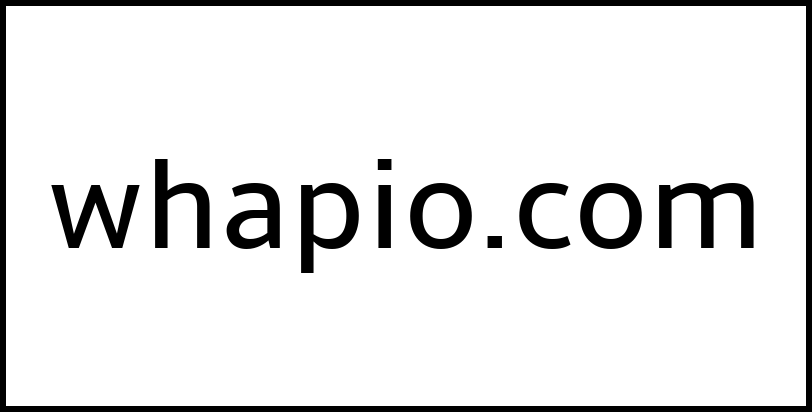 whapio.com