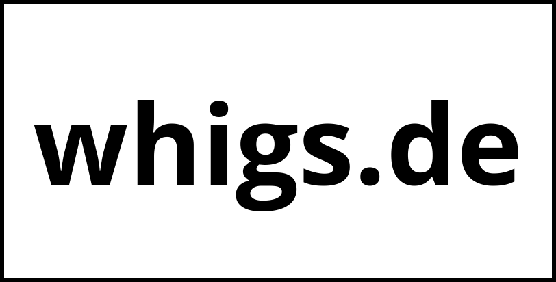 whigs.de