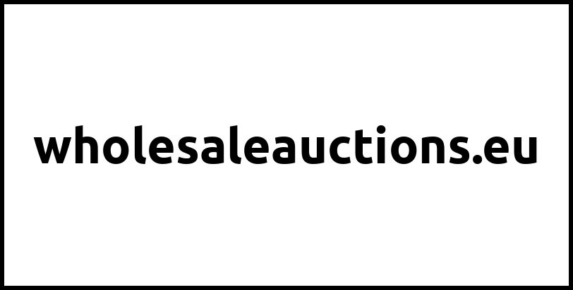 wholesaleauctions.eu