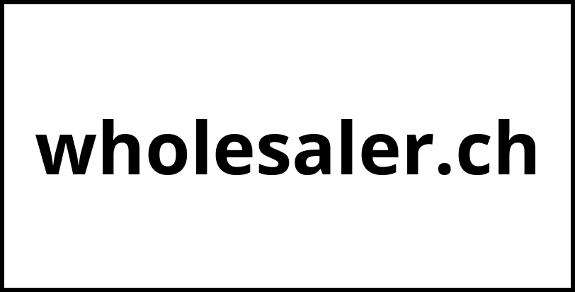 wholesaler.ch