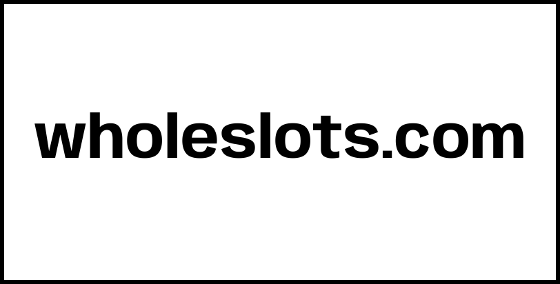 wholeslots.com