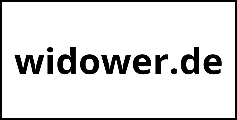 widower.de