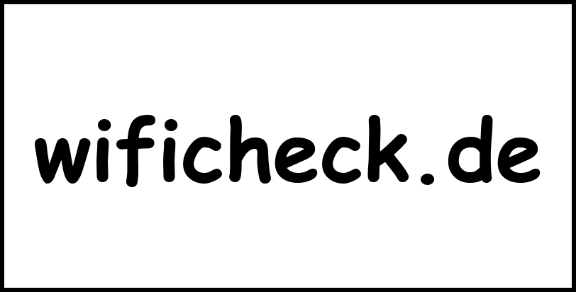 wificheck.de