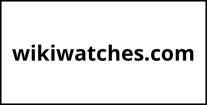 wikiwatches.com