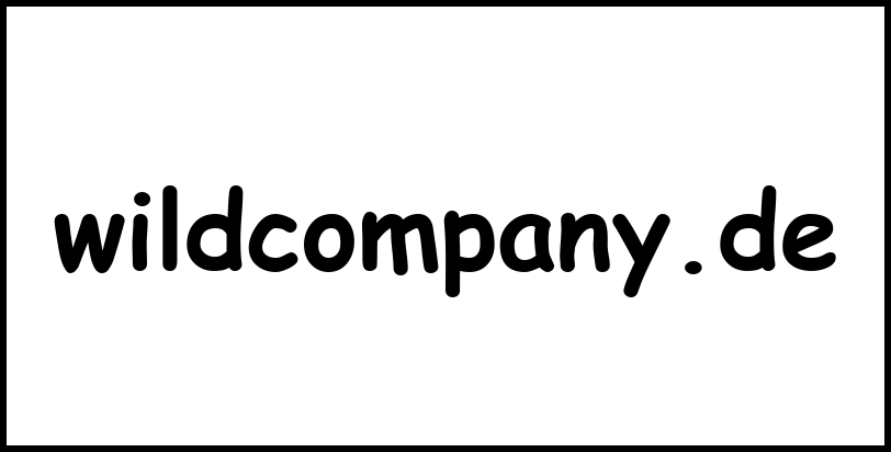 wildcompany.de