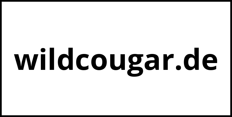 wildcougar.de