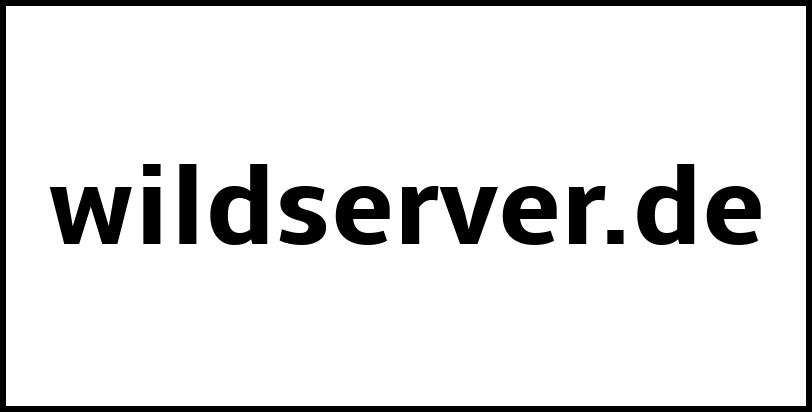 wildserver.de