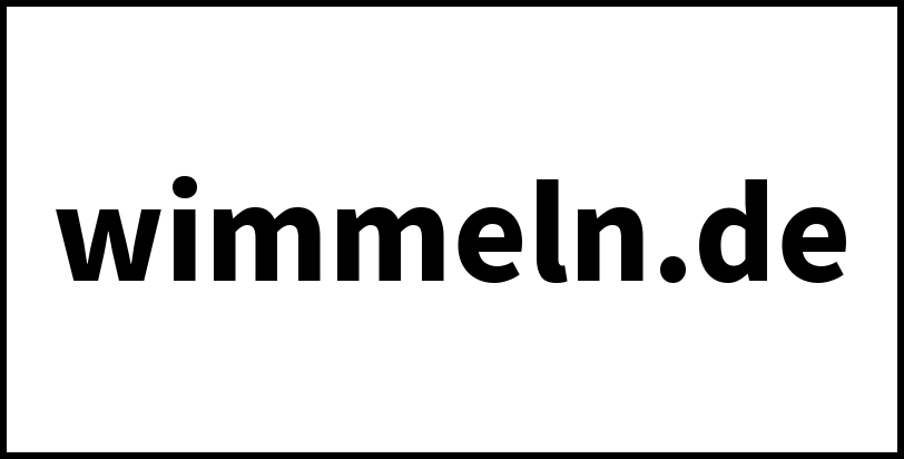 wimmeln.de