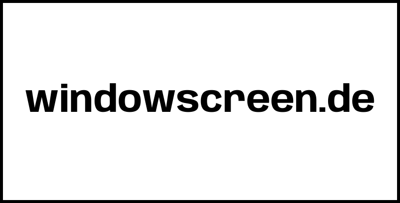 windowscreen.de