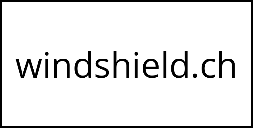 windshield.ch