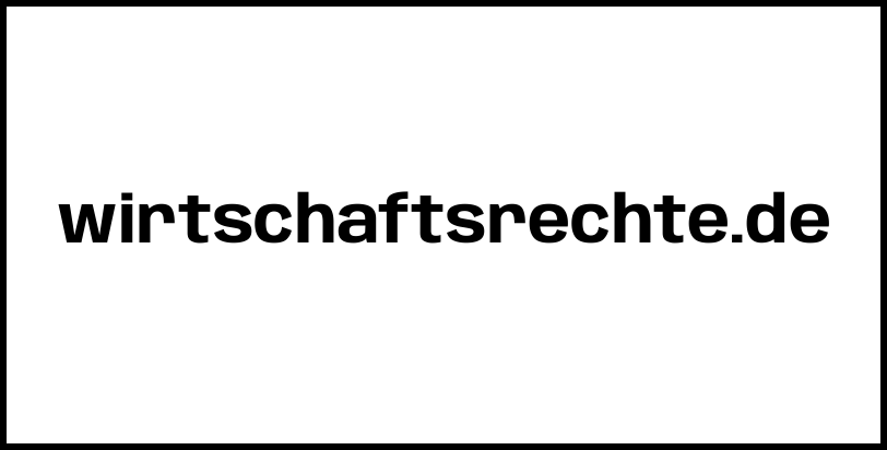 wirtschaftsrechte.de