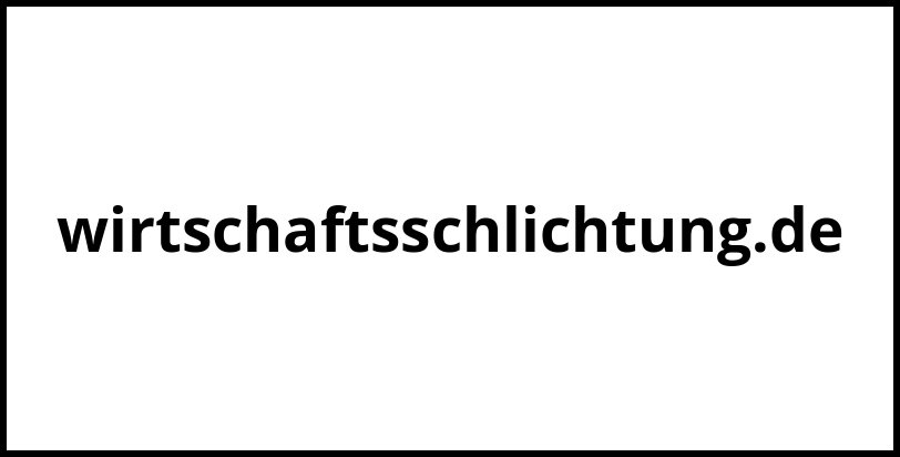 wirtschaftsschlichtung.de