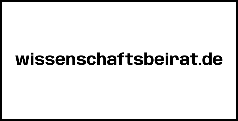 wissenschaftsbeirat.de