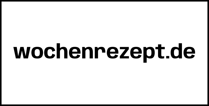 wochenrezept.de