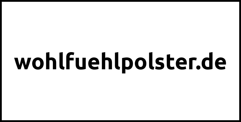 wohlfuehlpolster.de