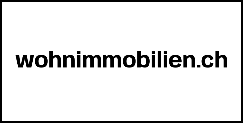 wohnimmobilien.ch