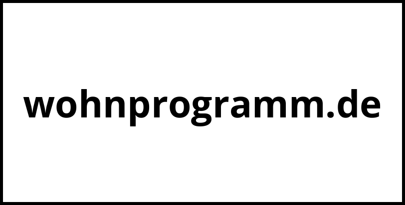 wohnprogramm.de