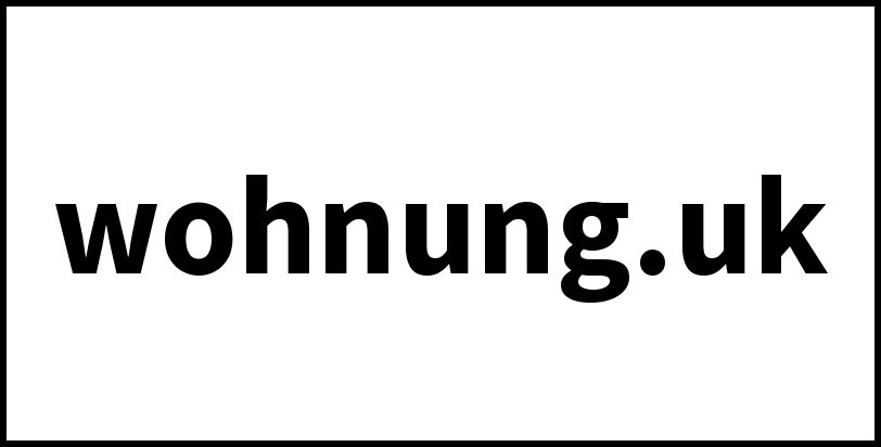 wohnung.uk