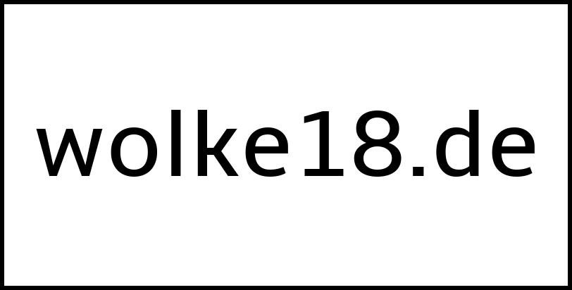 wolke18.de