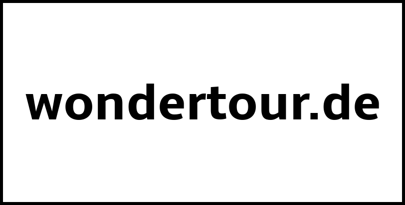 wondertour.de