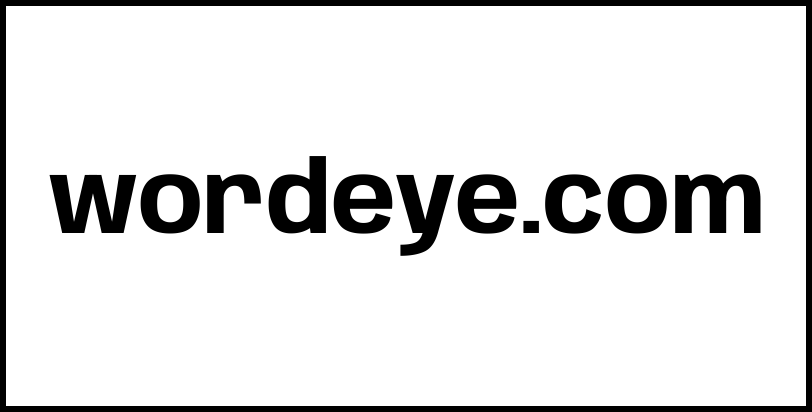 wordeye.com