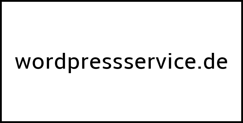 wordpressservice.de