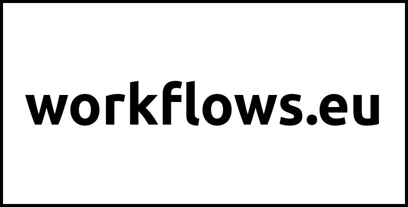 workflows.eu