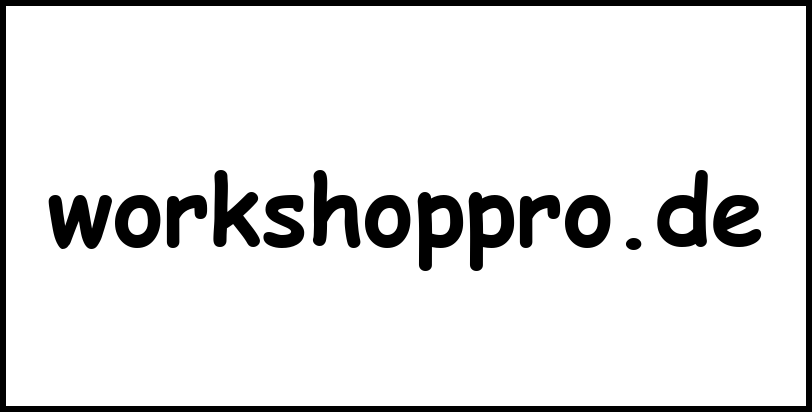 workshoppro.de