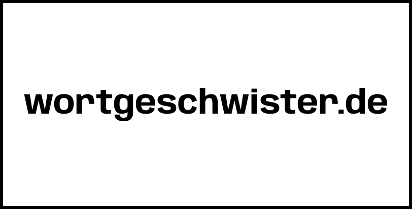 wortgeschwister.de