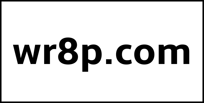 wr8p.com