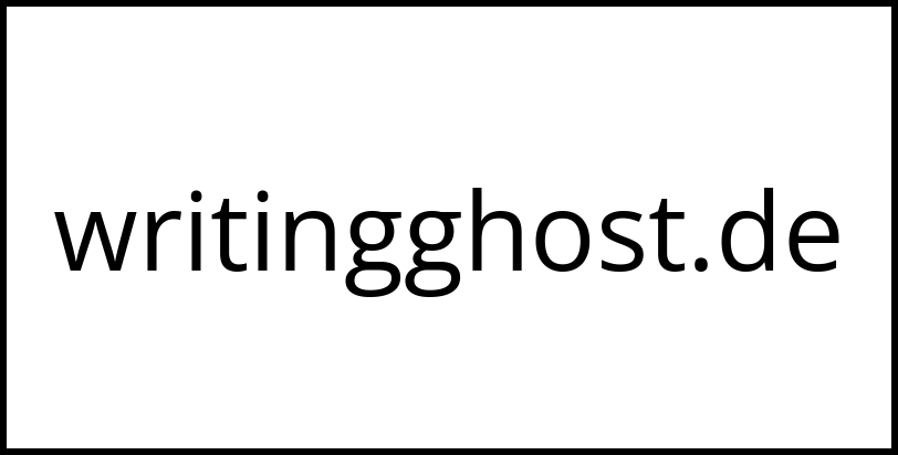 writingghost.de