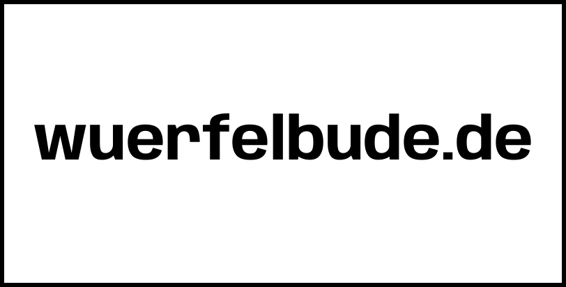 wuerfelbude.de