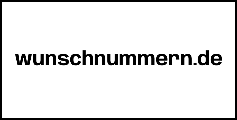 wunschnummern.de