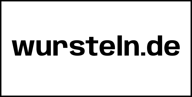 wursteln.de